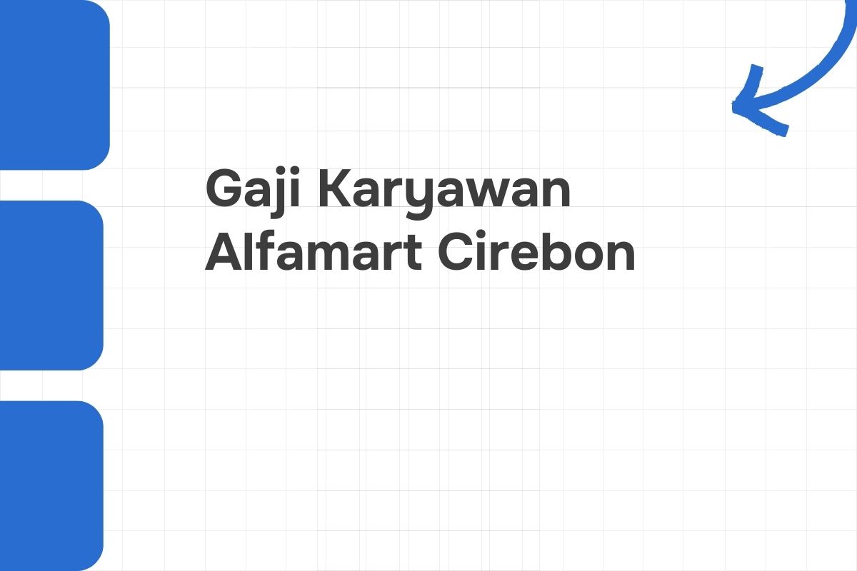 Gaji Karyawan Alfamart Cirebon
