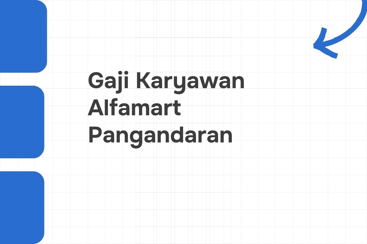Gaji Karyawan Alfamart Pangandaran