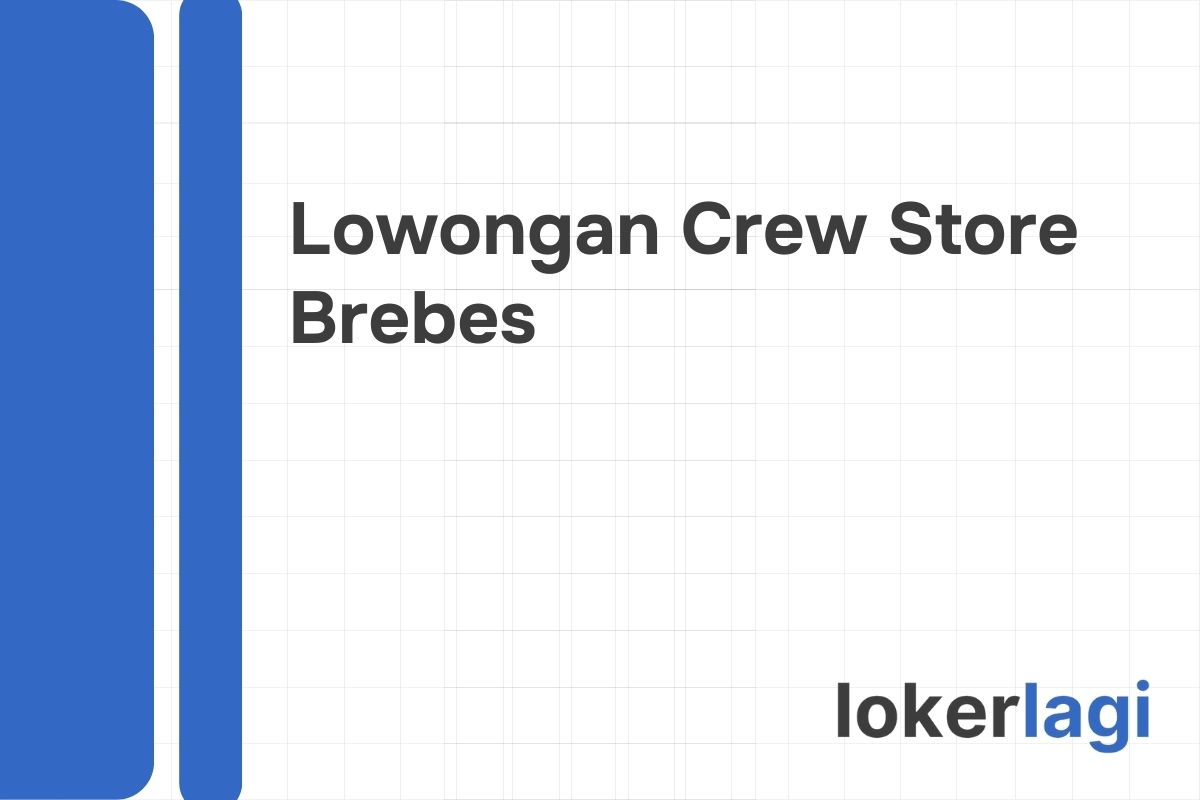 Lowongan Crew Store Alfamart Brebes