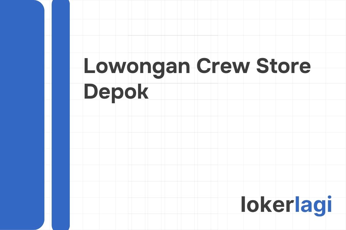 Lowongan Crew Store Alfamart Depok