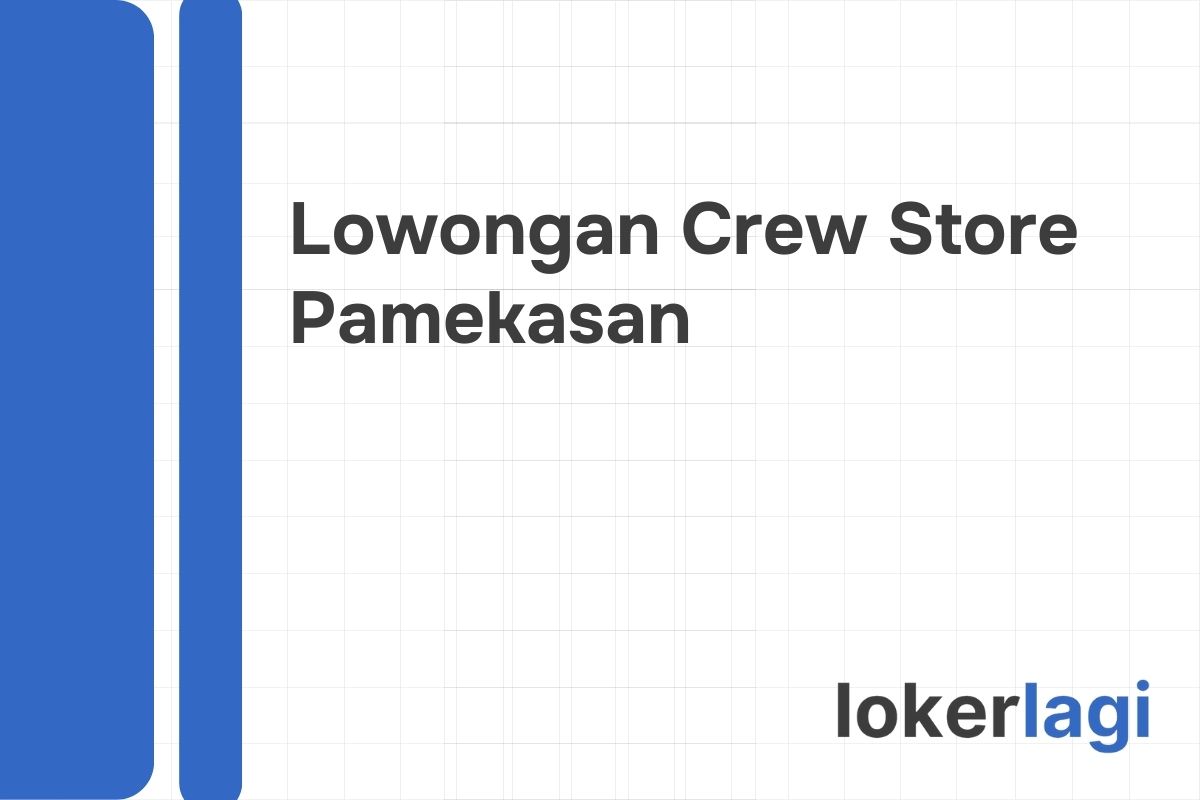 Lowongan Crew Store Alfamart Pamekasan
