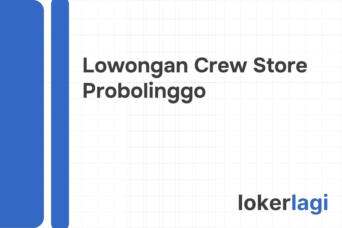 Lowongan Crew Store Alfamart Probolinggo