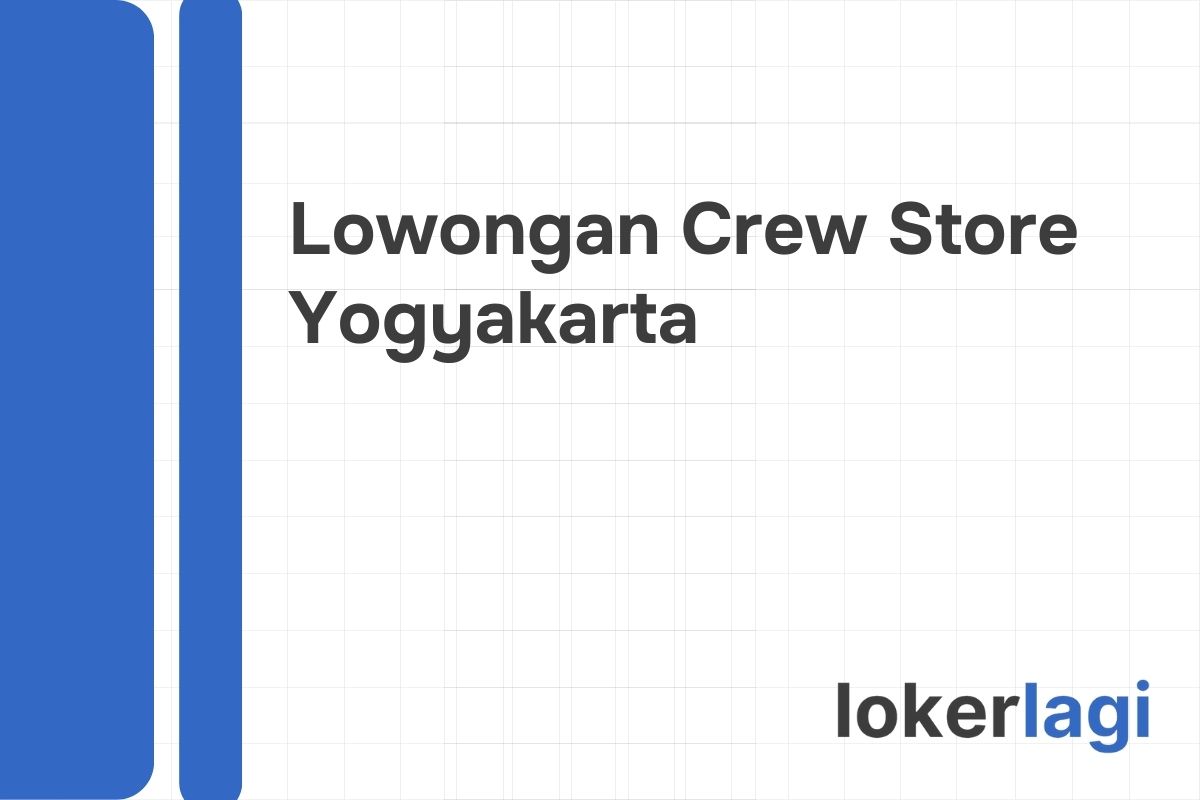 Lowongan Crew Store Alfamart Yogyakarta