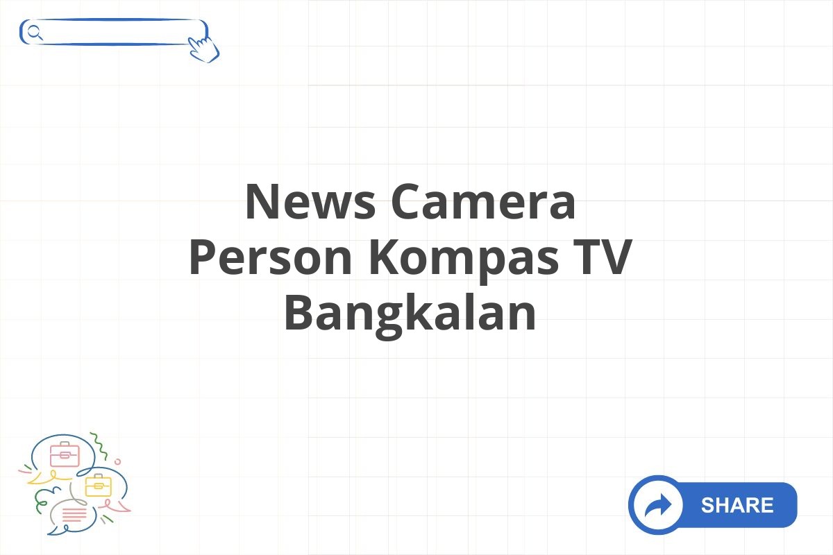 News Camera Person Kompas TV Bangkalan