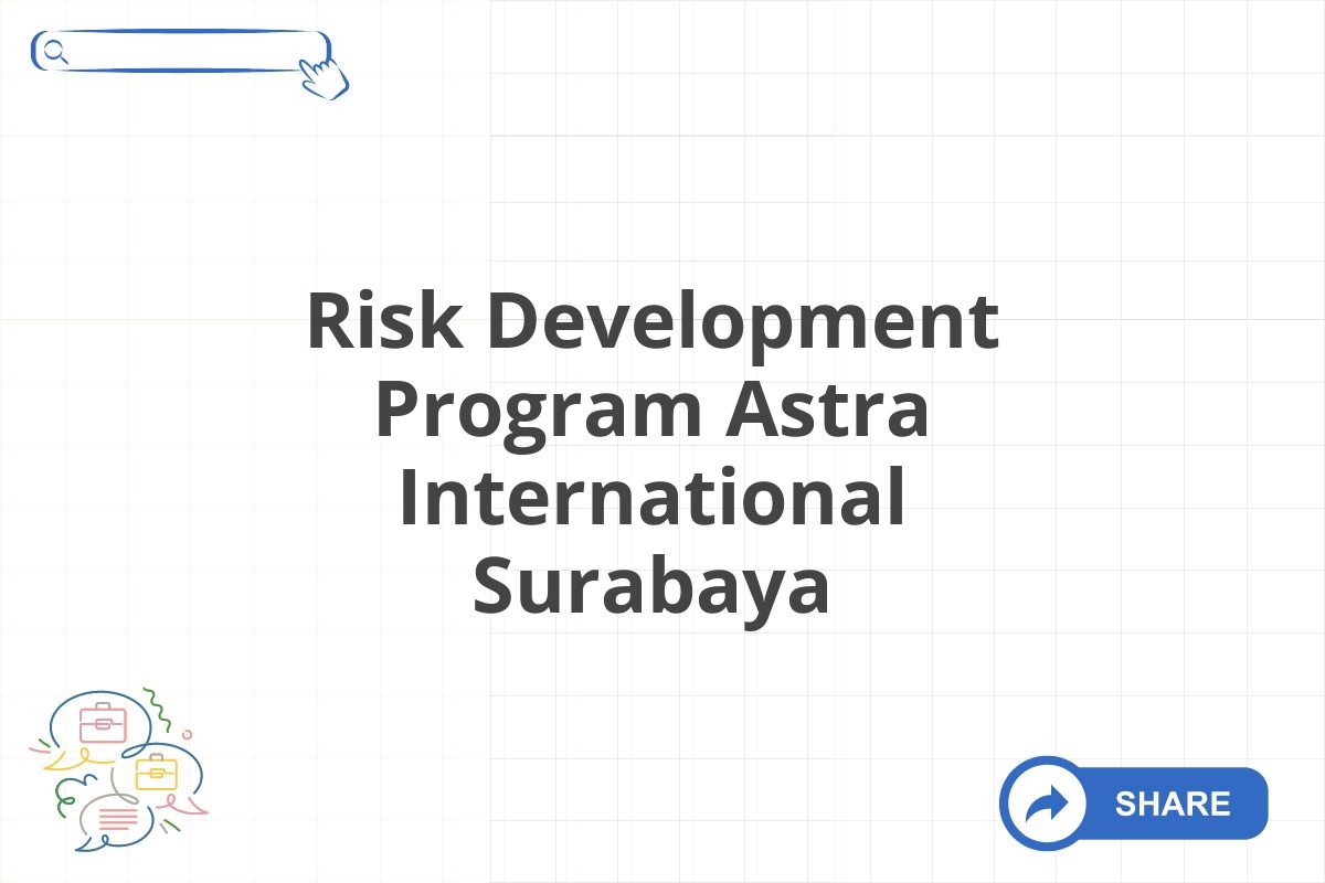 Risk Development Program Astra International Surabaya