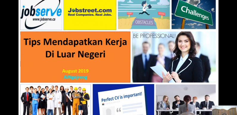 tips kerja di luar negeri
